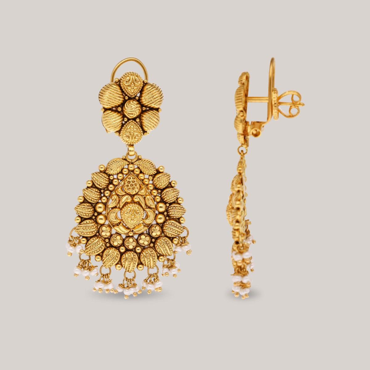 Aarvie Gold Earrings