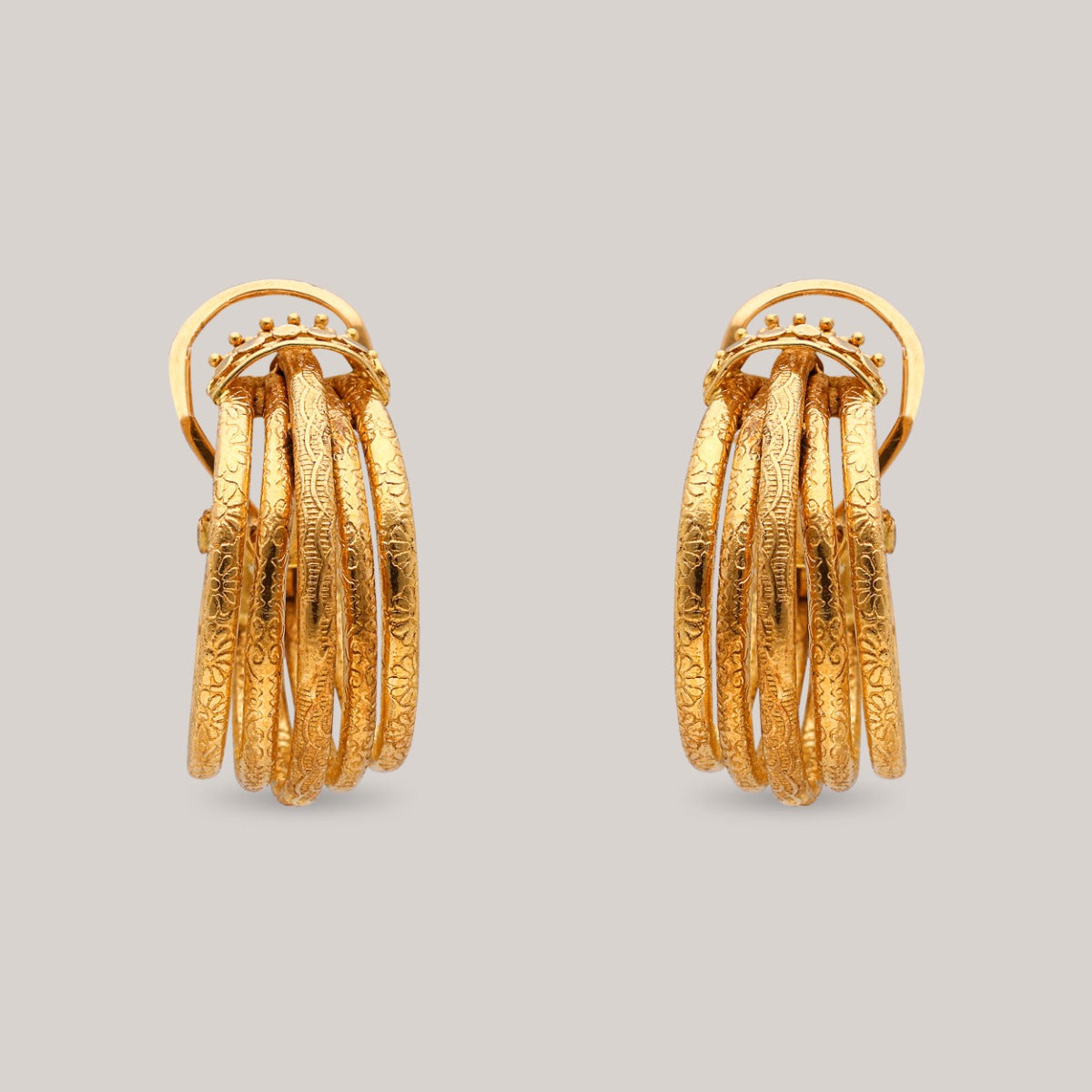 Timeless Glow Gold Earrings