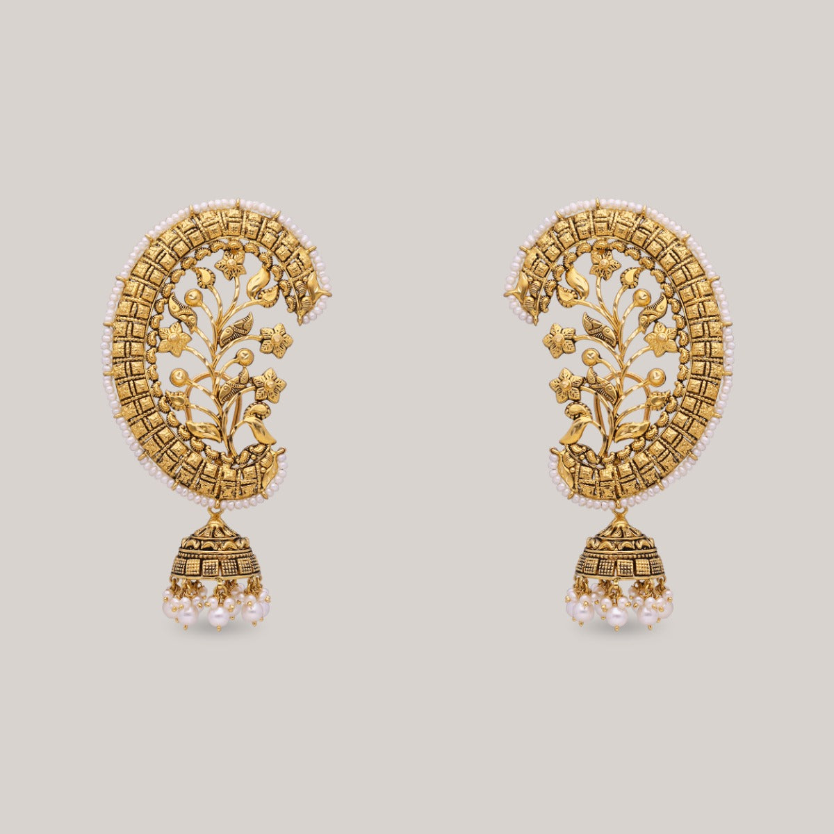 Arya Bloom Gold Earrings