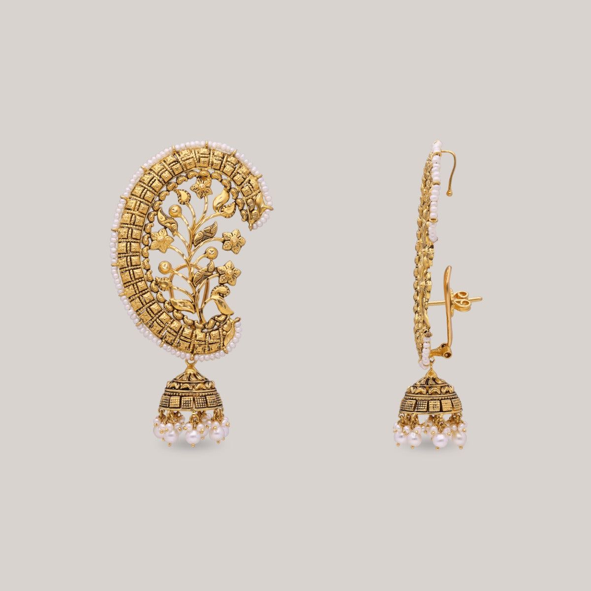 Arya Bloom Gold Earrings