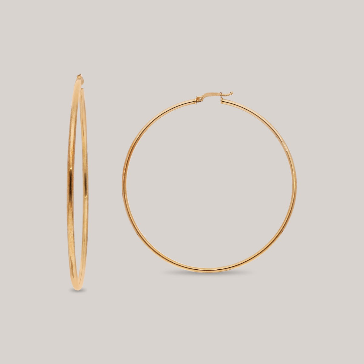 Zeyo Gold Earrings
