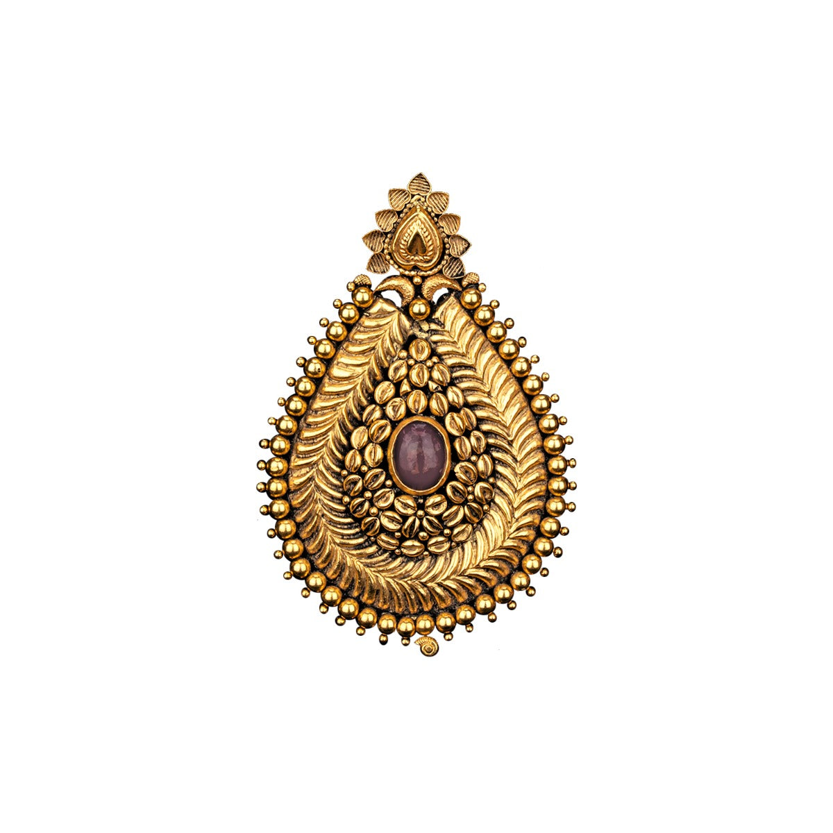 Royale Goddess Gold Pendant