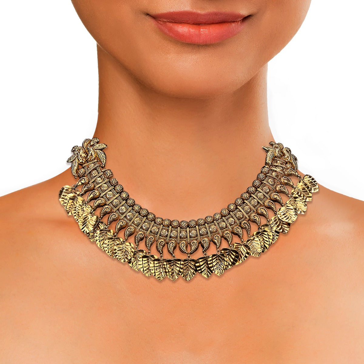 Maple Leaf Gold Necklace