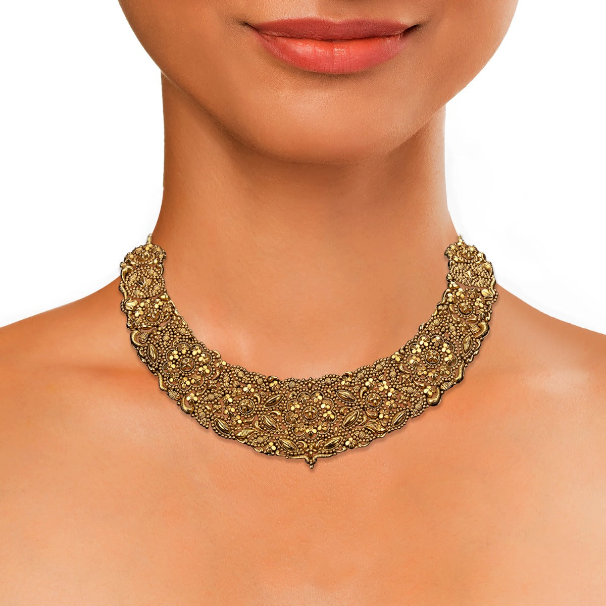 Eco Love Gold Necklace