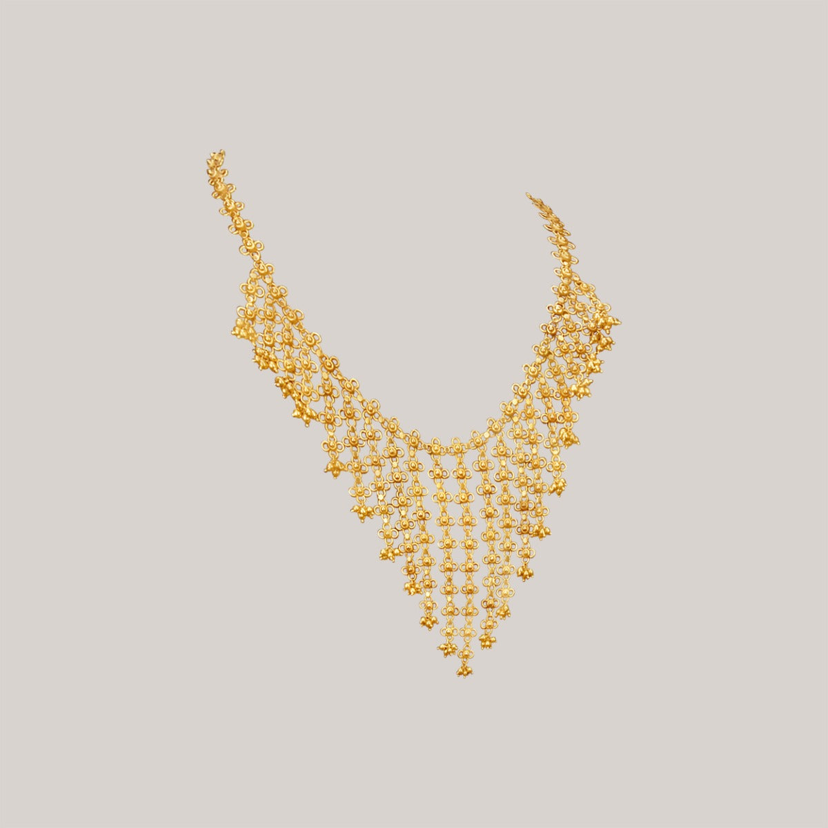 Waterfall Gold Necklace