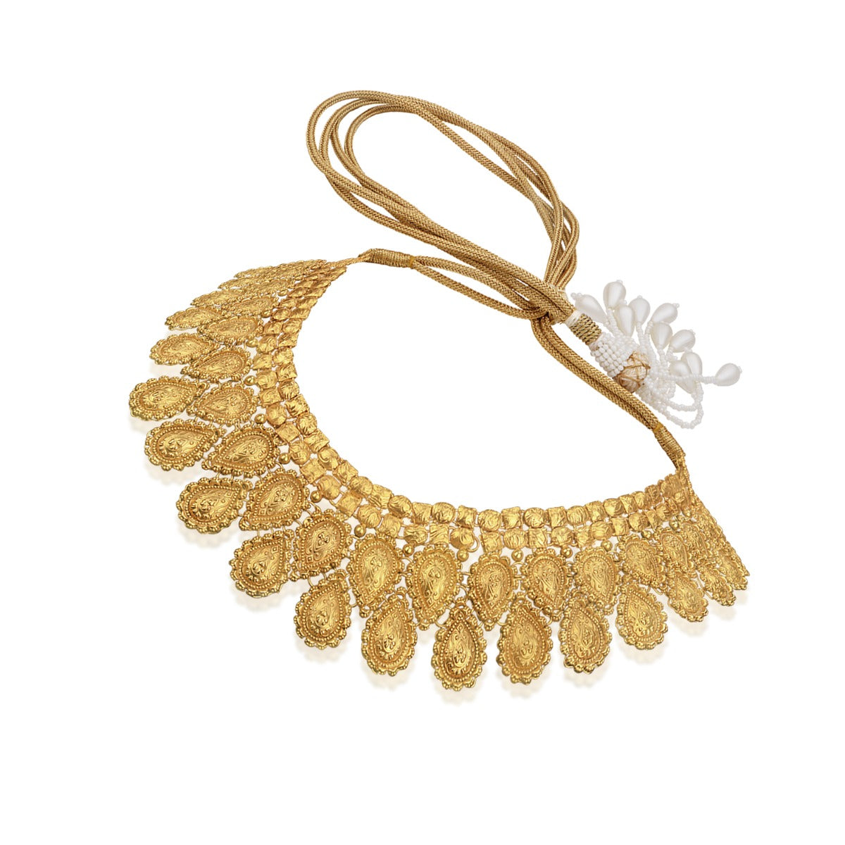 Diya Queen Gold Necklace