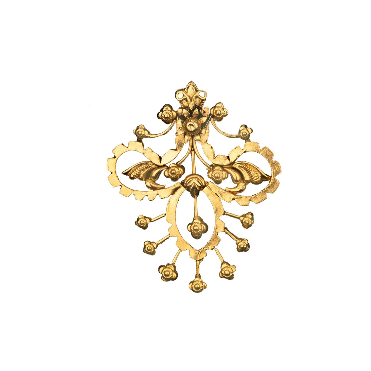 Goddess Weapon Gold Pendant