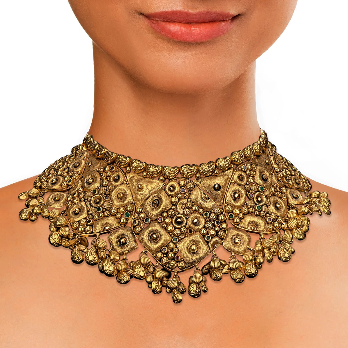 Traditional Bride Gold Necklace