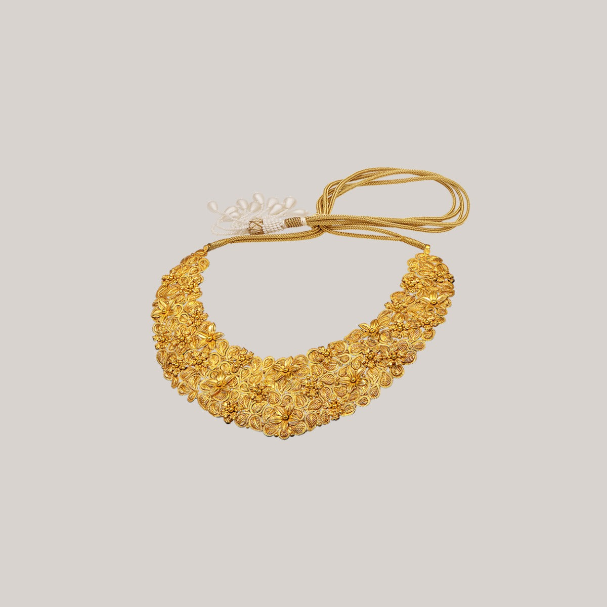 Floral Motif Necklace