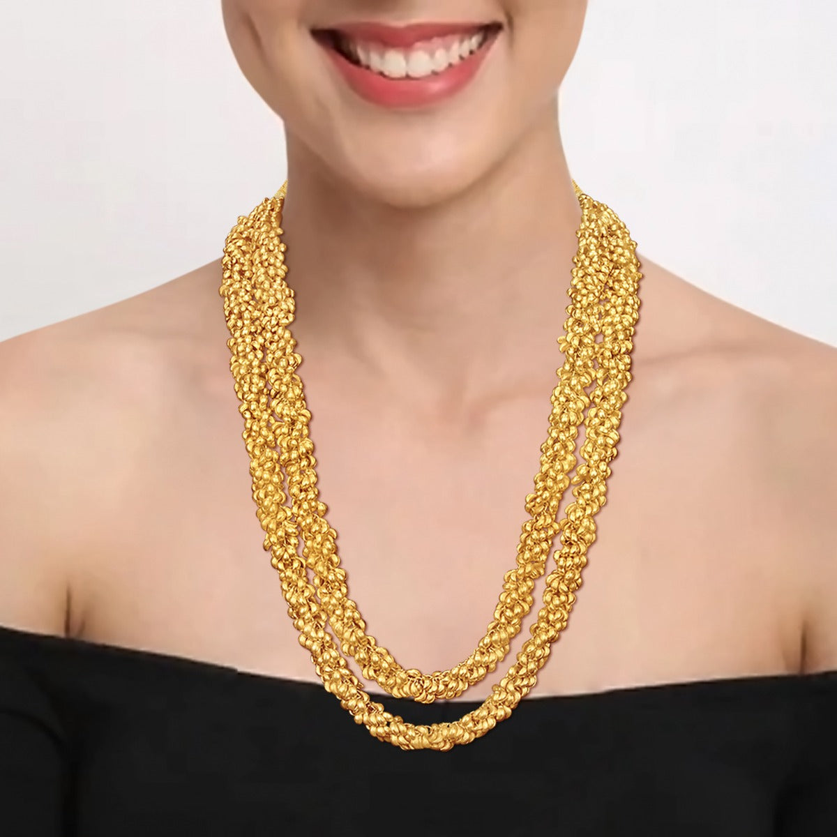 Chunky Punk Gold Necklace