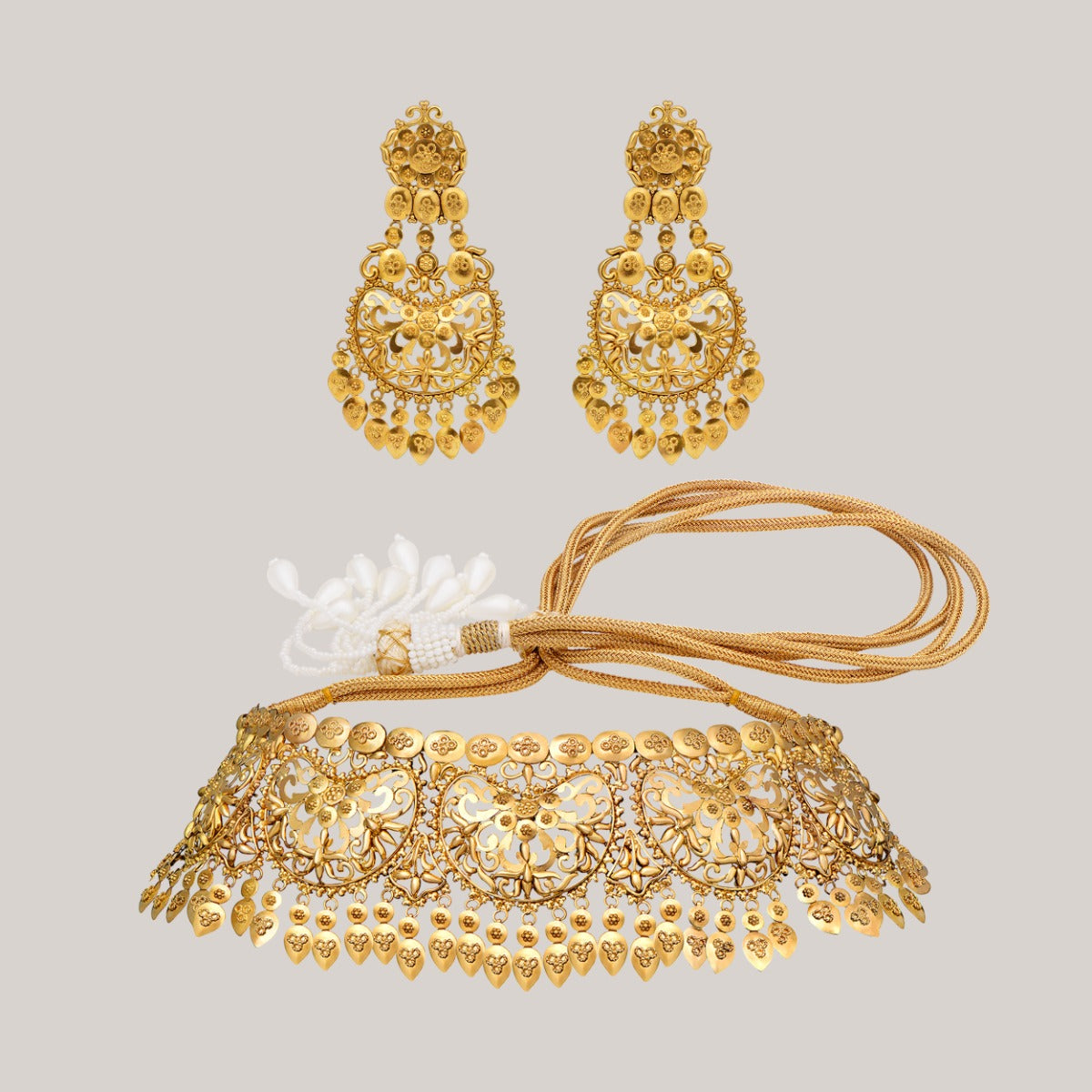 Zairina Gold Choker Set