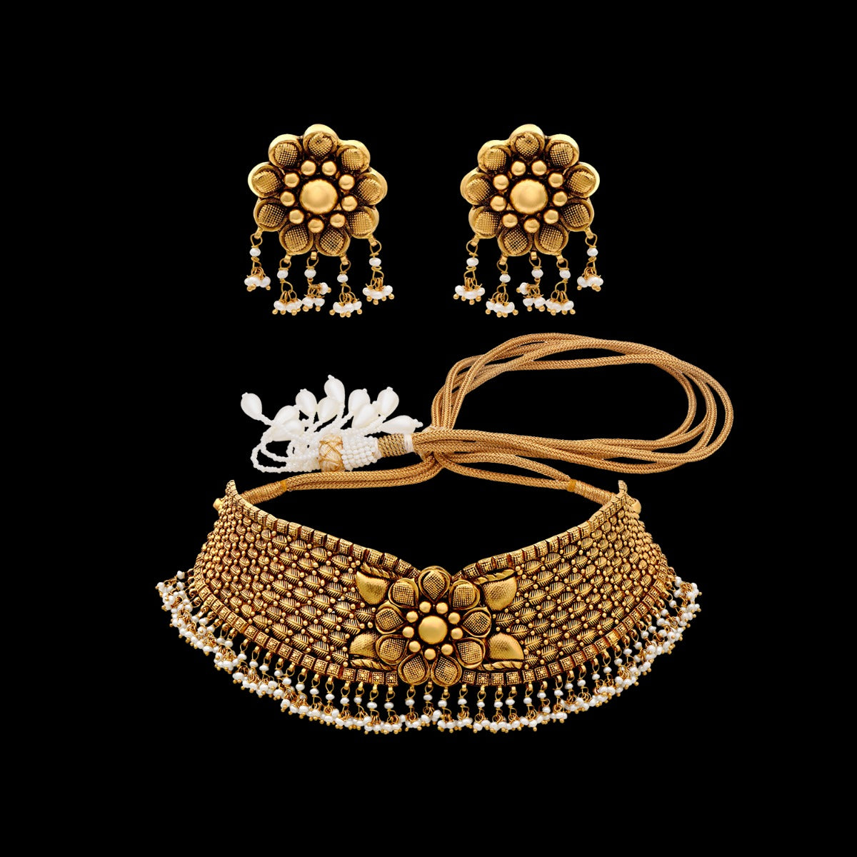 Princess Poise Gold Choker Set