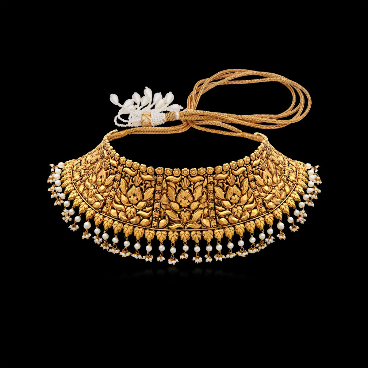 Marsh Bed Gold Choker