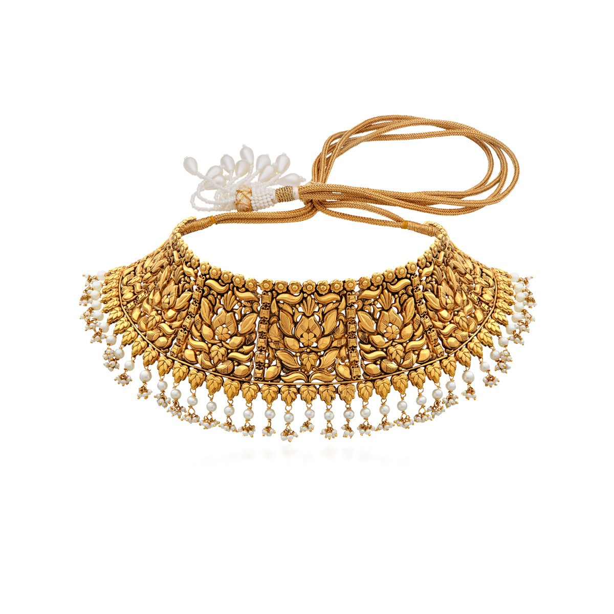 Marsh Bed Gold Choker Set