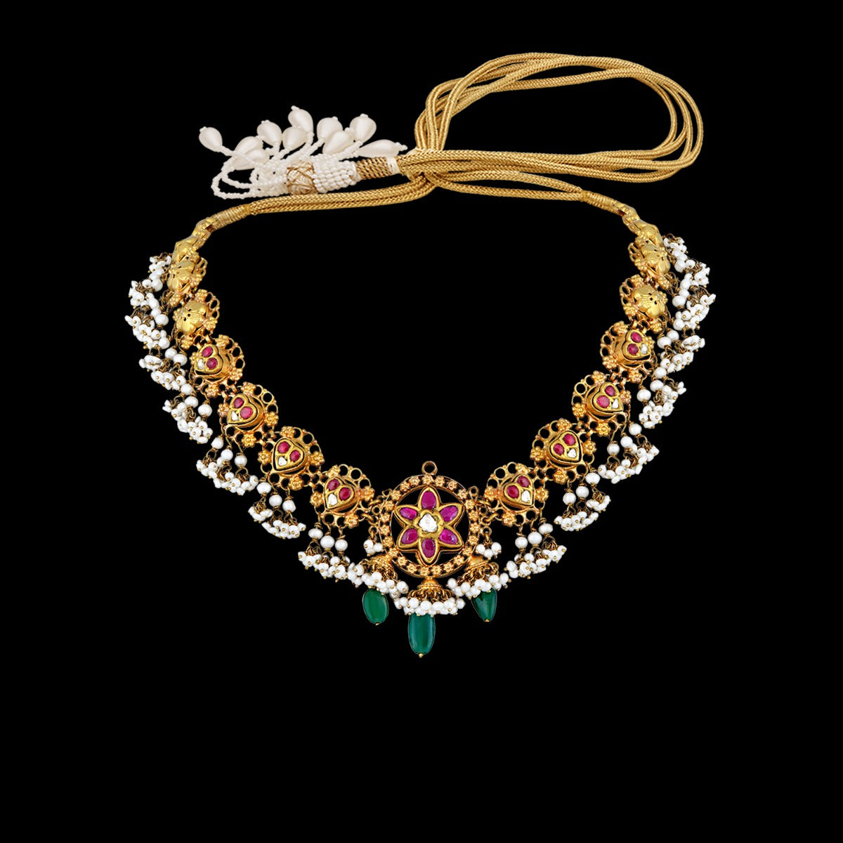 Gorgeous Gold Temple inspired Necklace