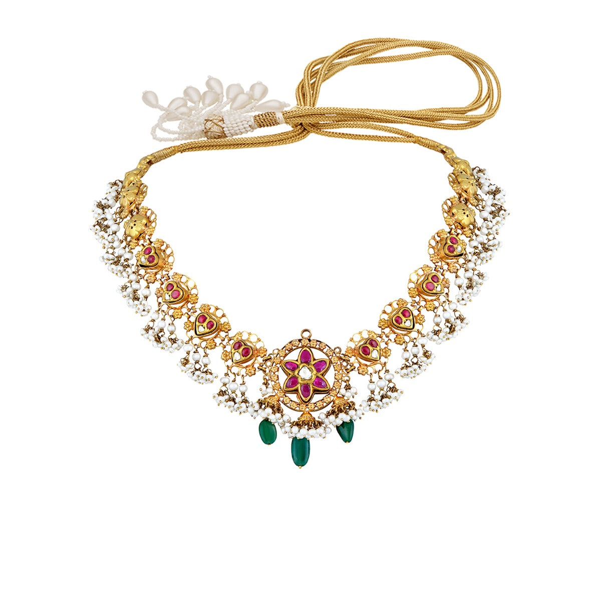 Gorgeous Gold Temple inspired Necklace