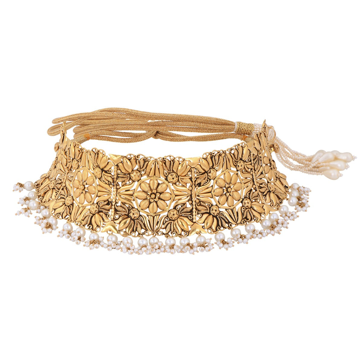 Lotus and Lilly Gold Choker