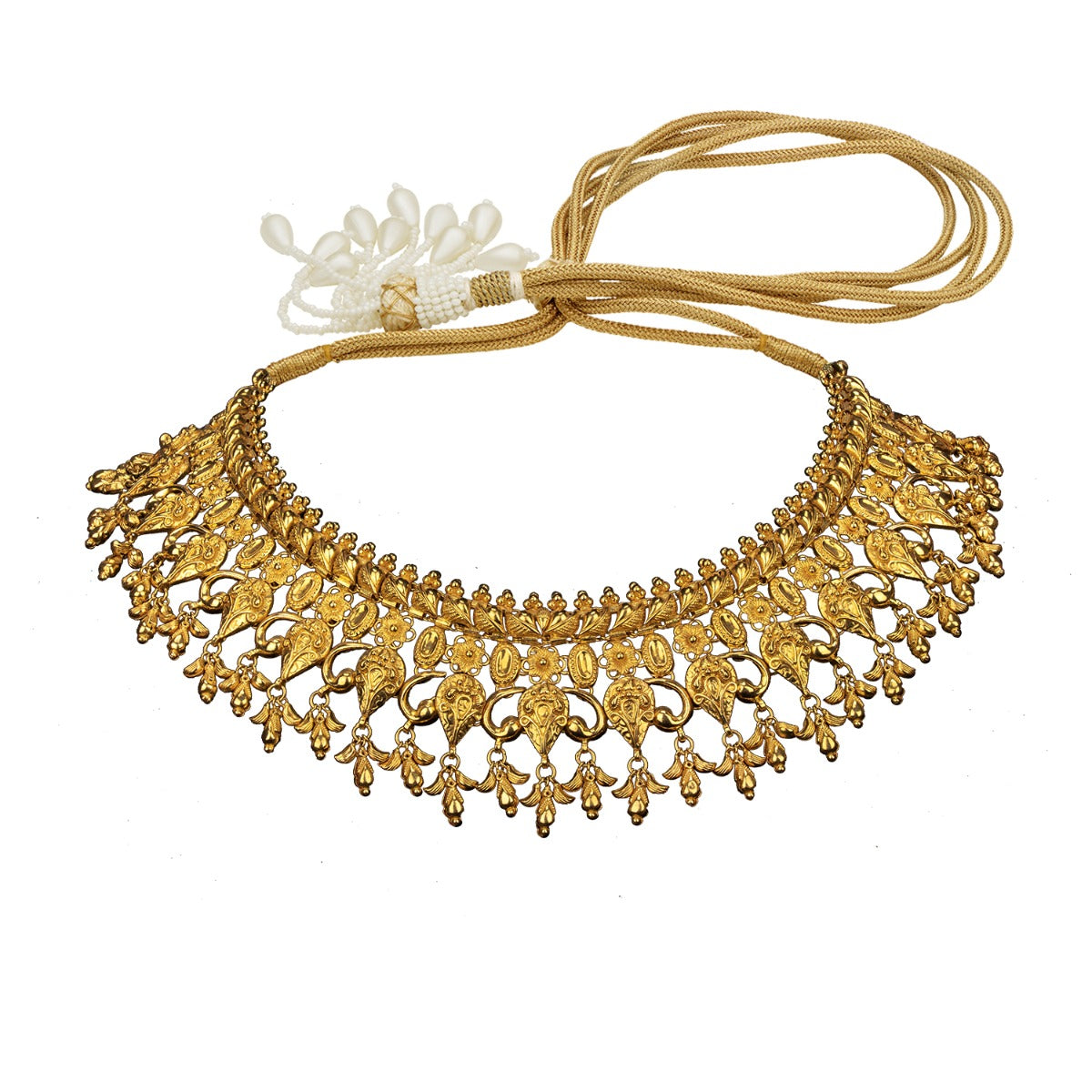 Muted Touch Gold Necklace