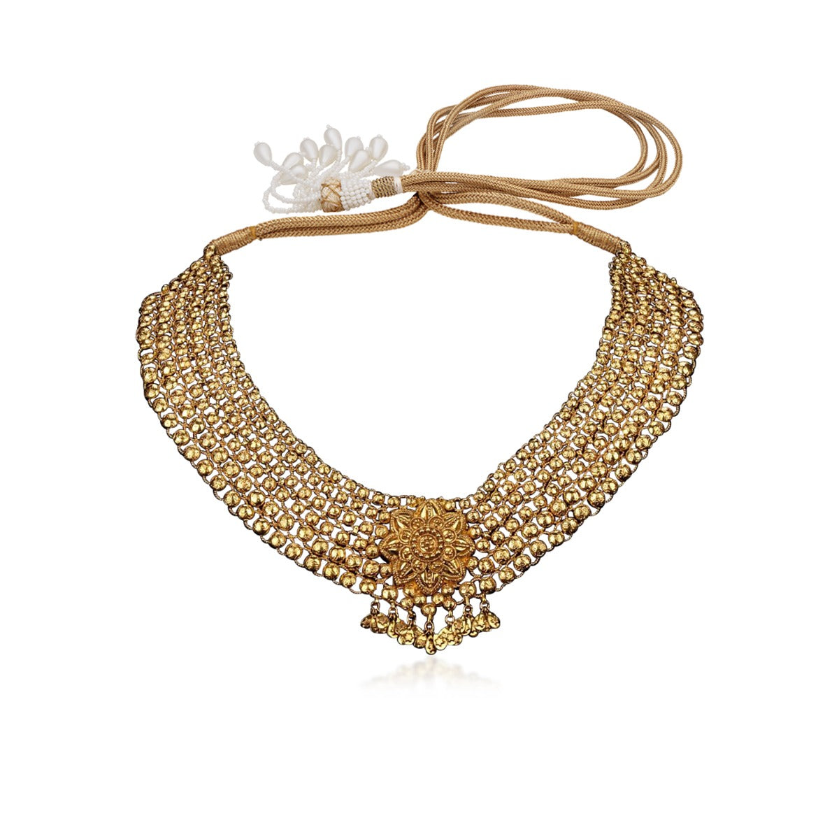 Dot Dots Gold Necklace