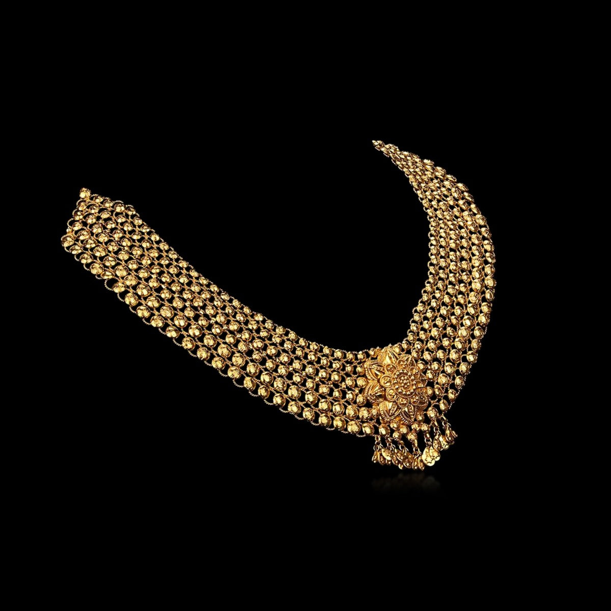 Dot Dots Gold Necklace