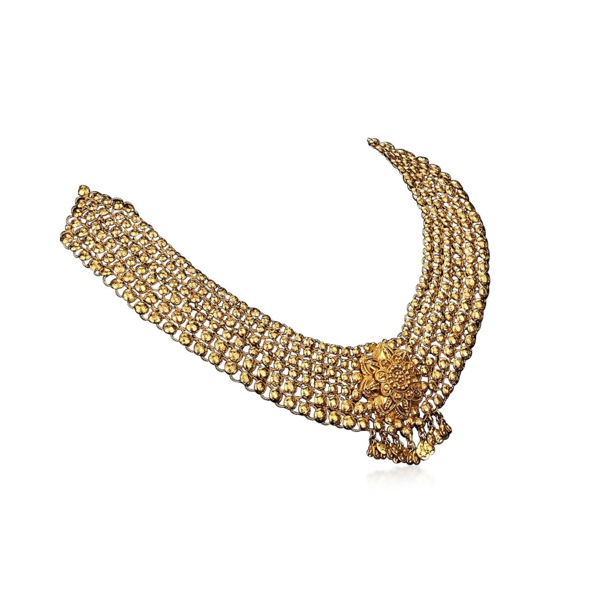 Dot Dots Gold Necklace