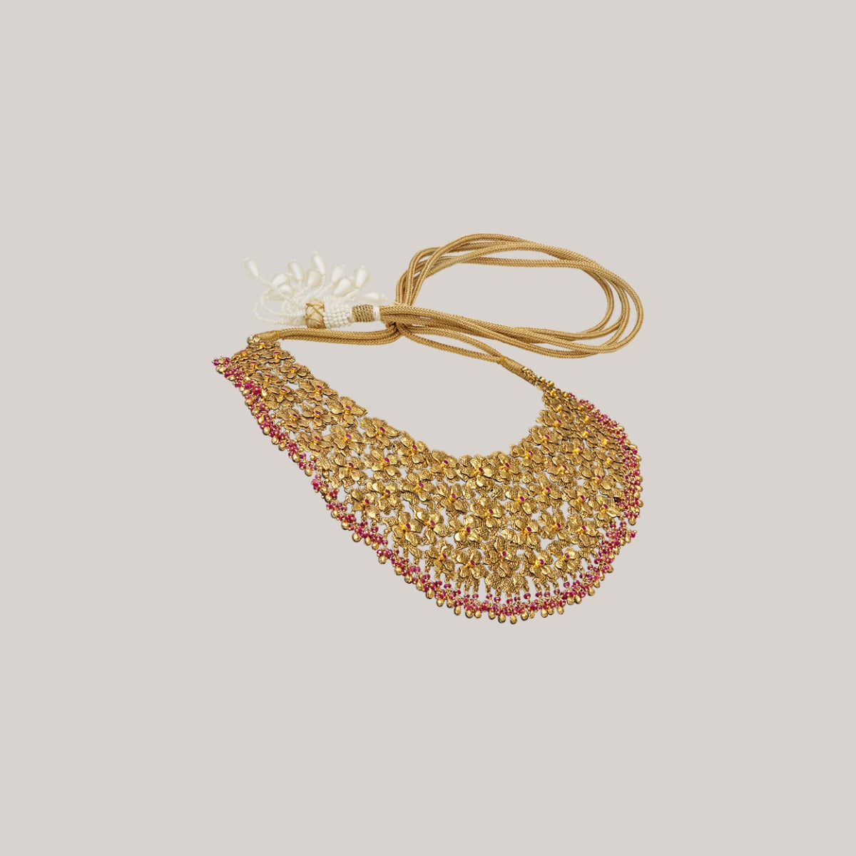 Ruby Gold Necklace