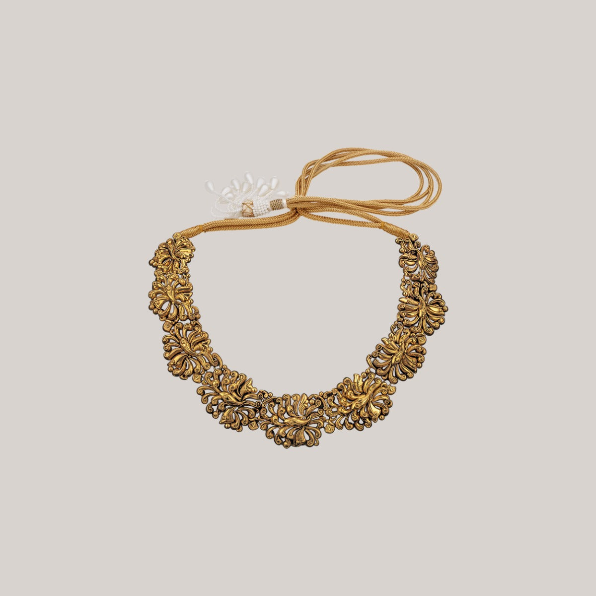 Snake Charmer Gold Necklace