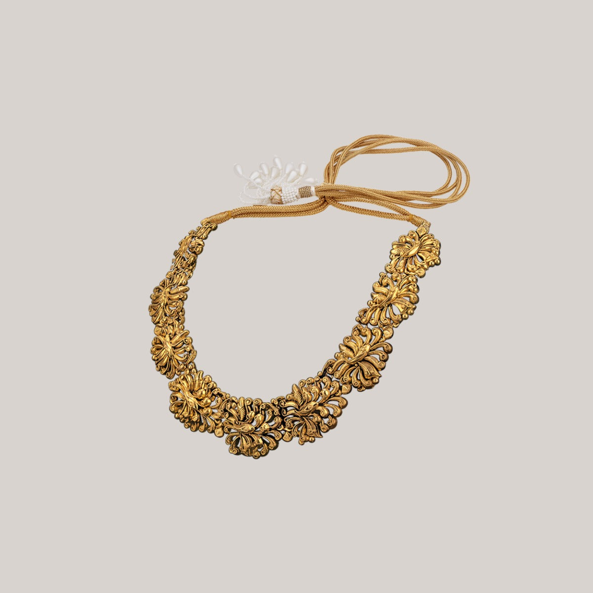 Snake Charmer Gold Necklace