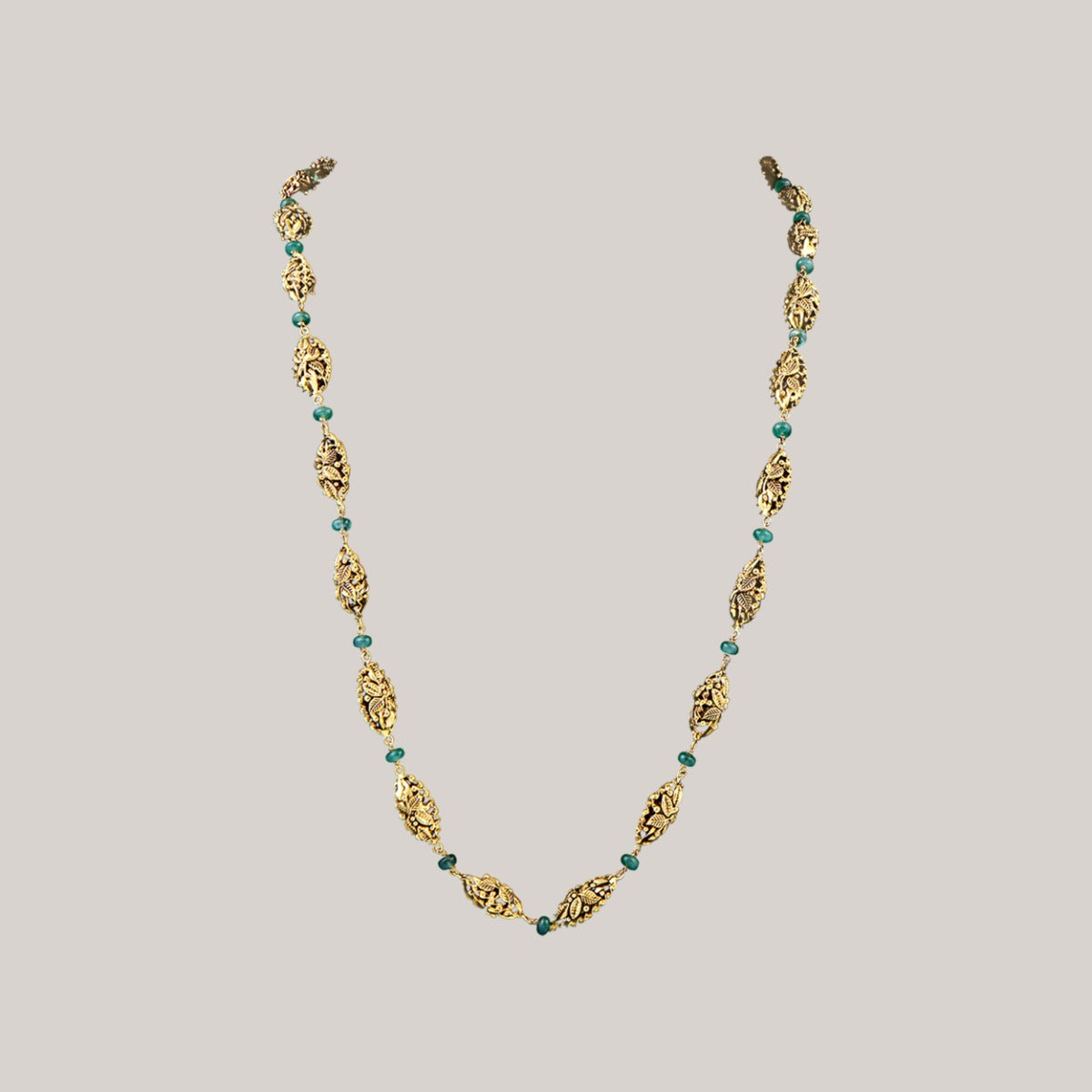 Classic Gold Long Necklace