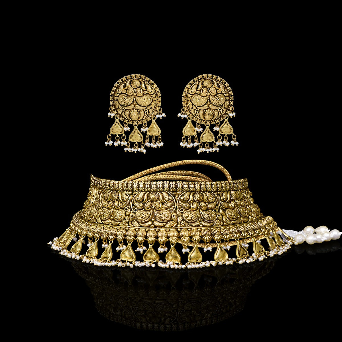 Bumble Gold Choker Set