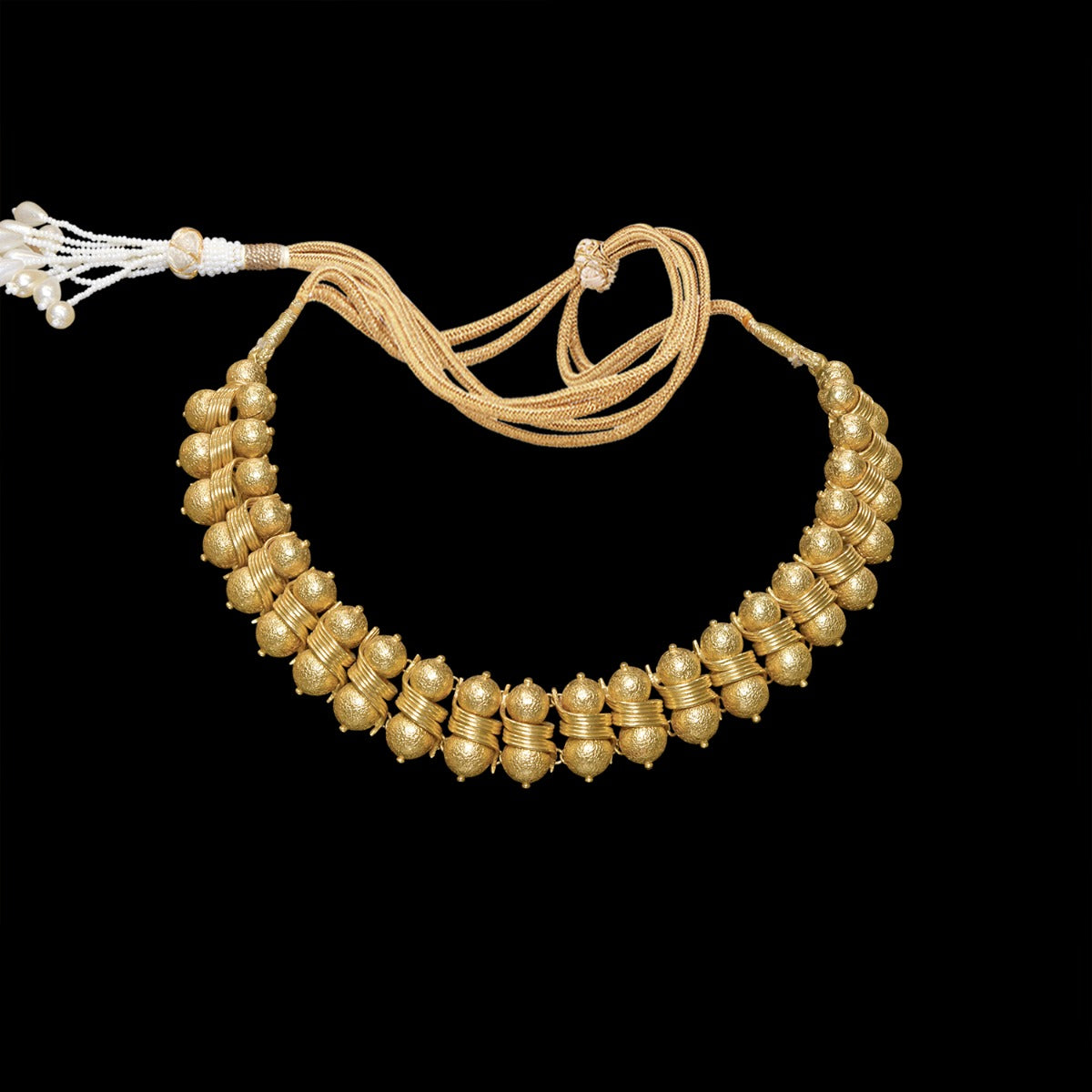 Gold Balls Necklace