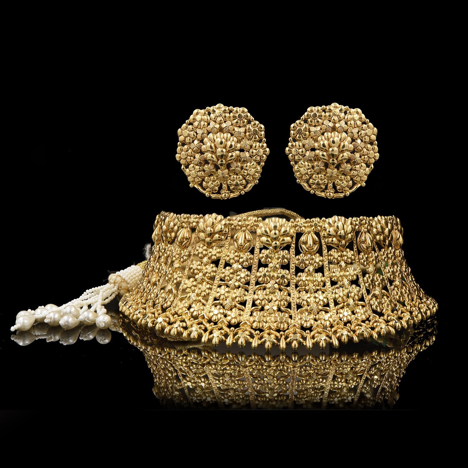 Bridal Gold Choker Set