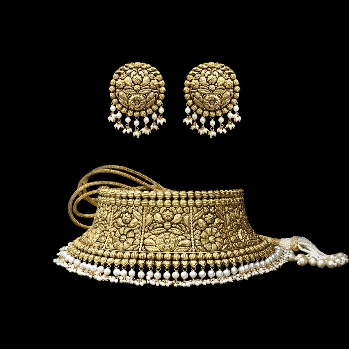 Shower Gold Choker Set