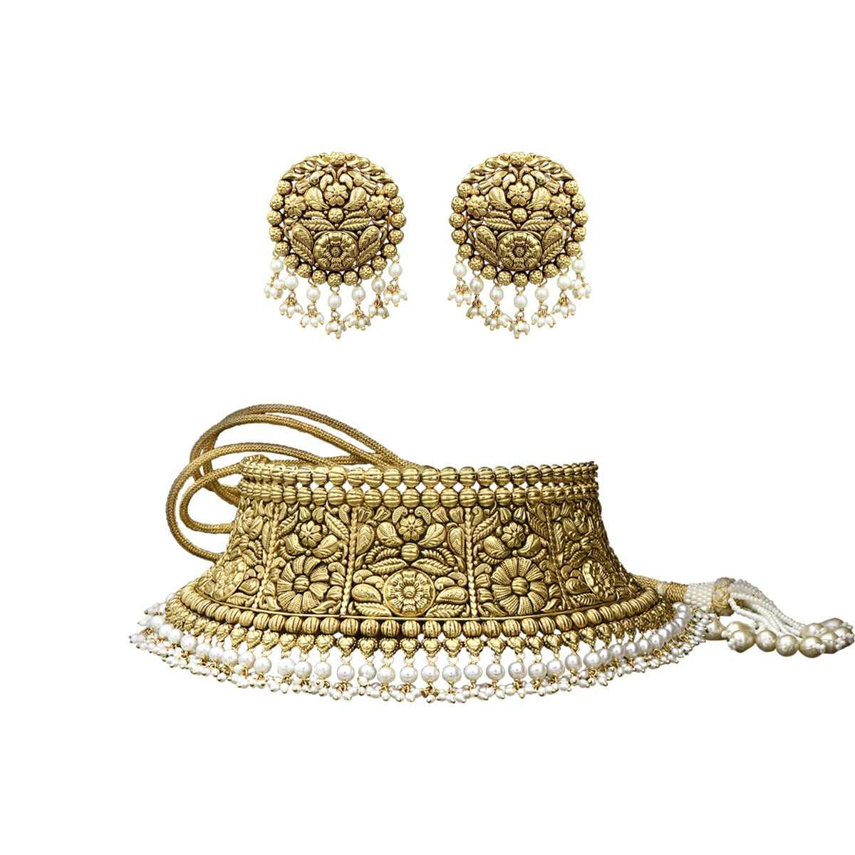 Shower Gold Choker Set