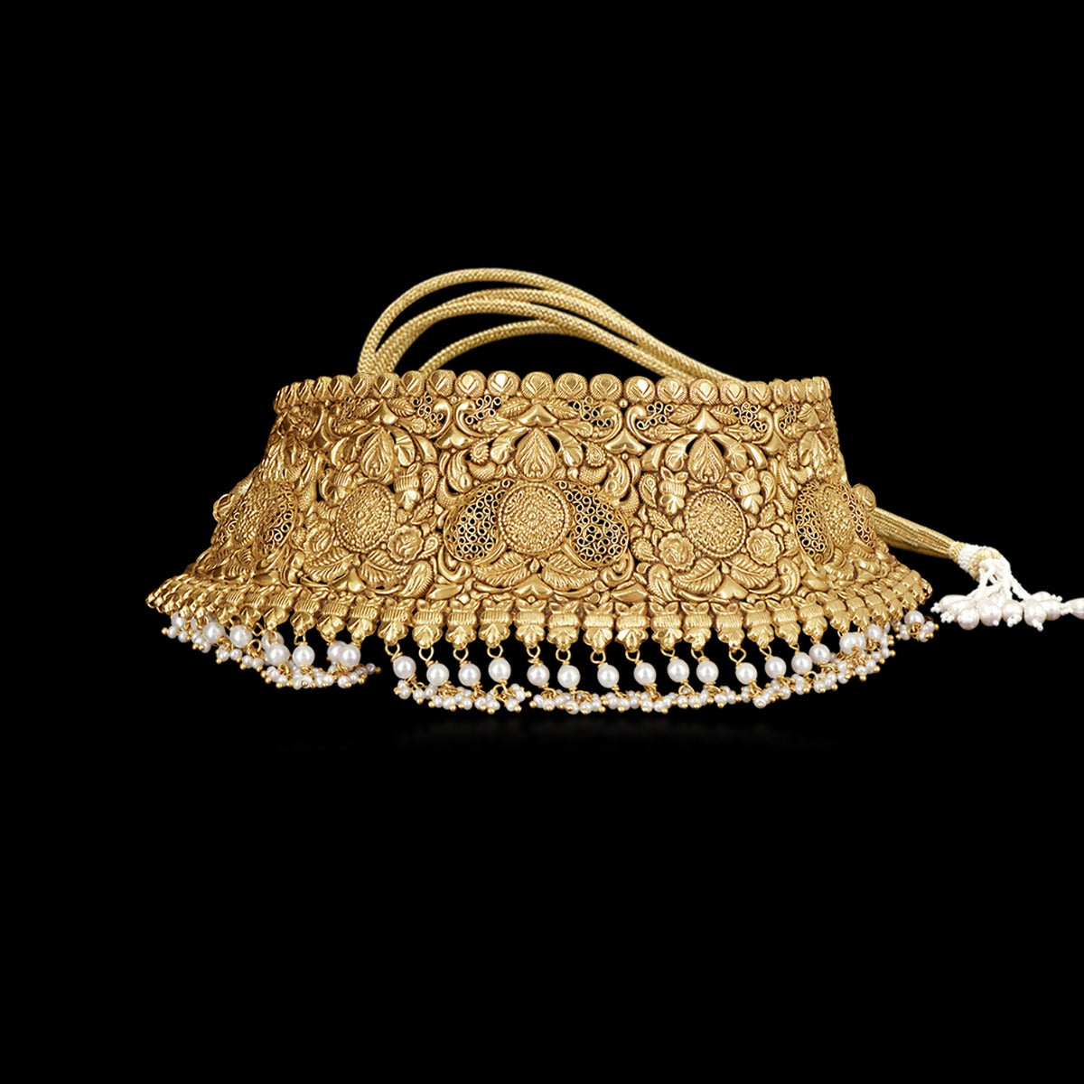 Chunky Nature Gold Choker