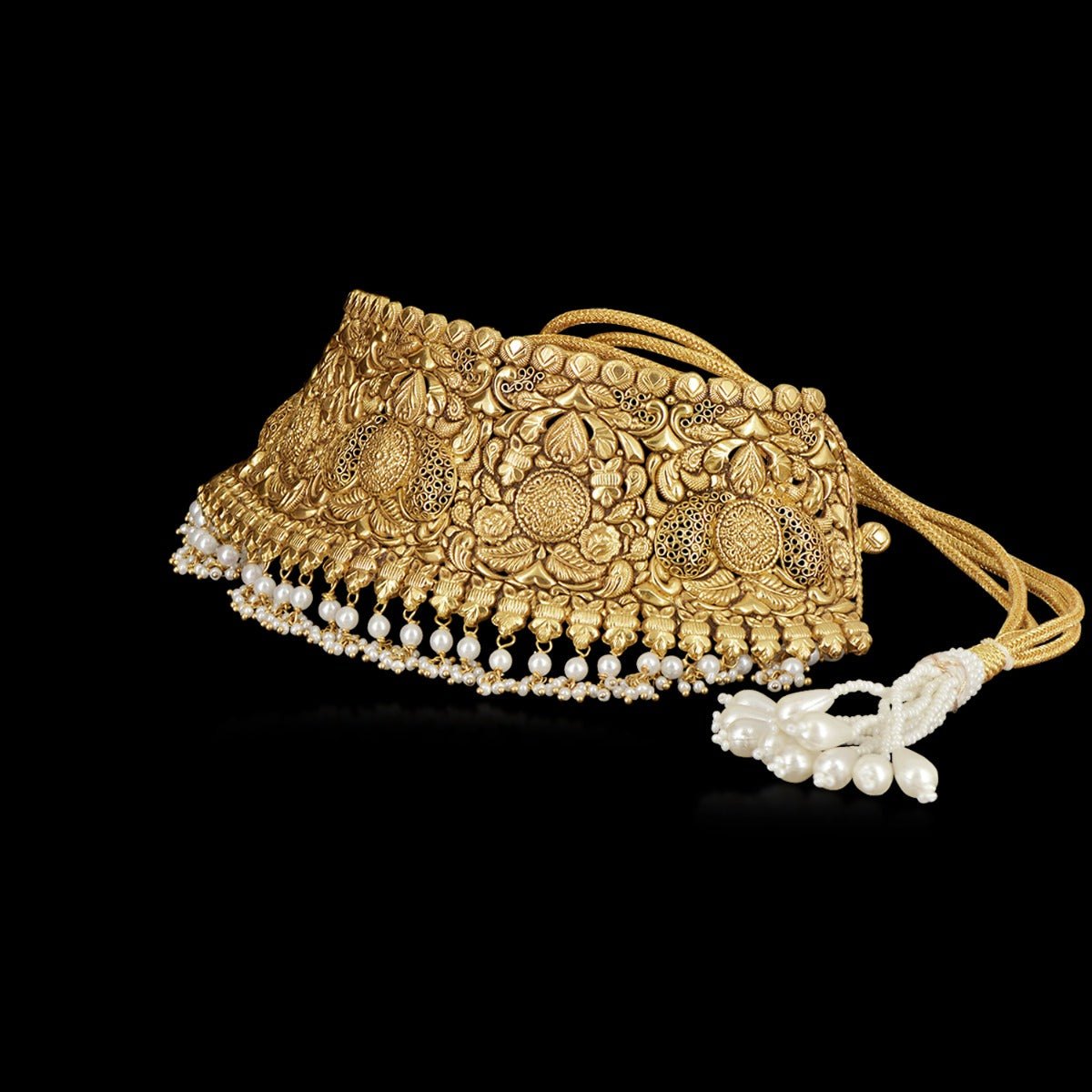 Chunky Nature Gold Choker