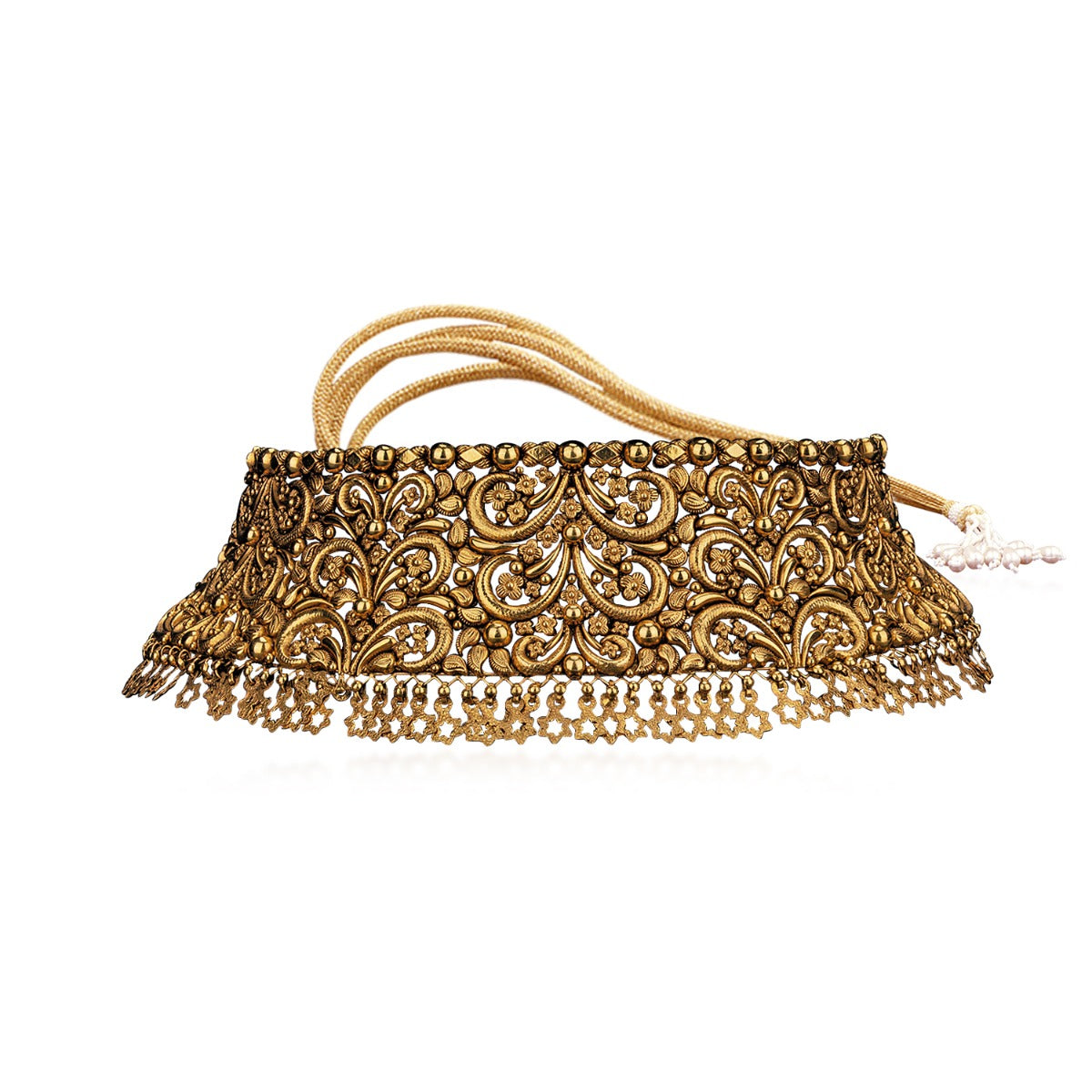 Silhouette Stacker Gold Choker