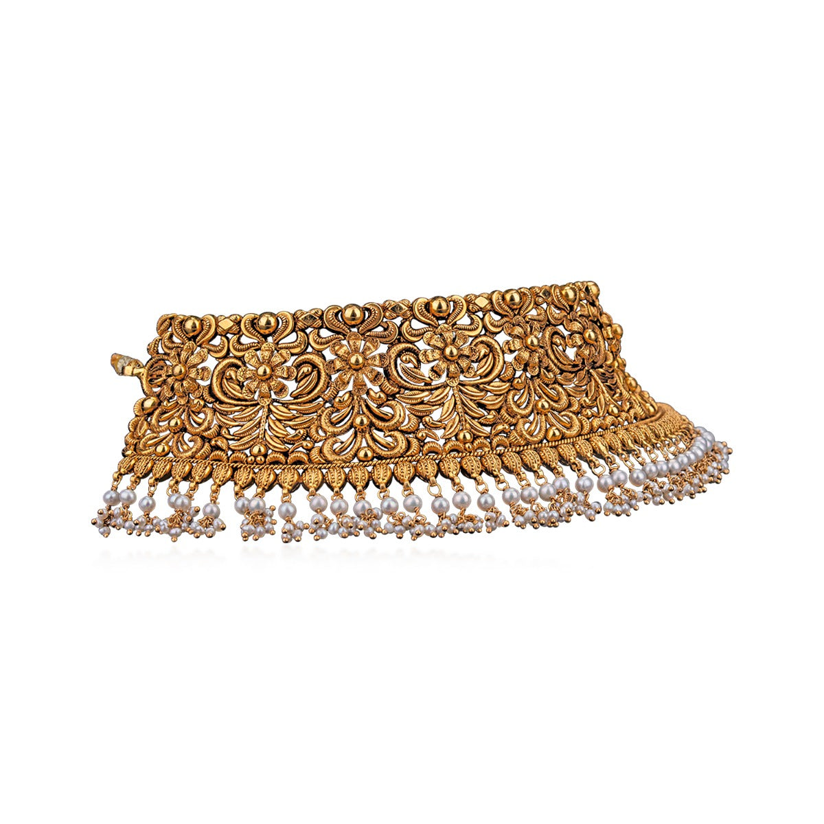Lilting Sounds Gold Choker