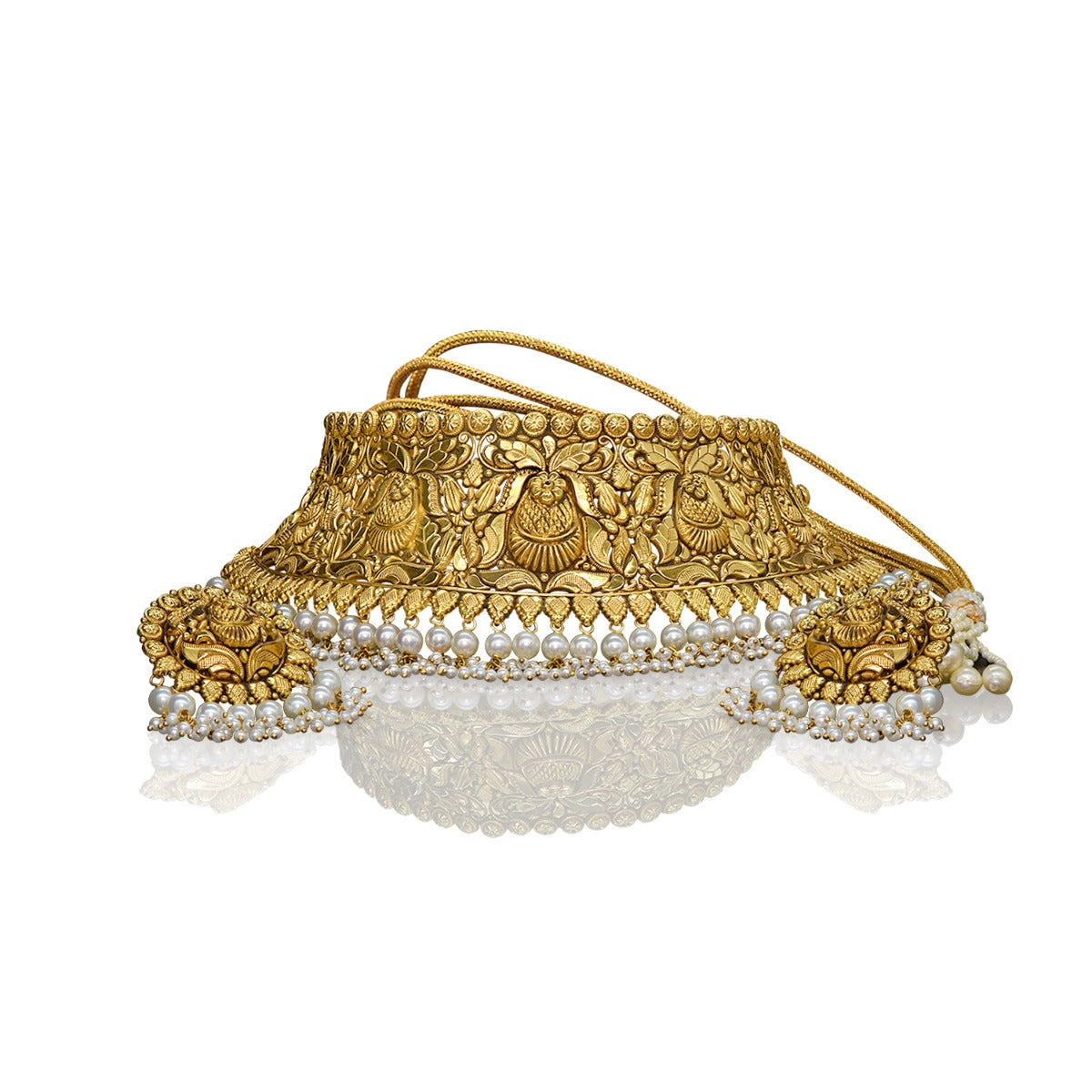 Flying Goddess Gold Choker Set