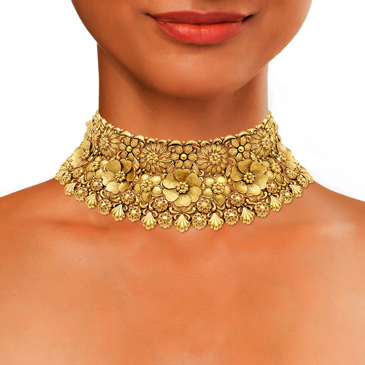 Golden Floret Choker