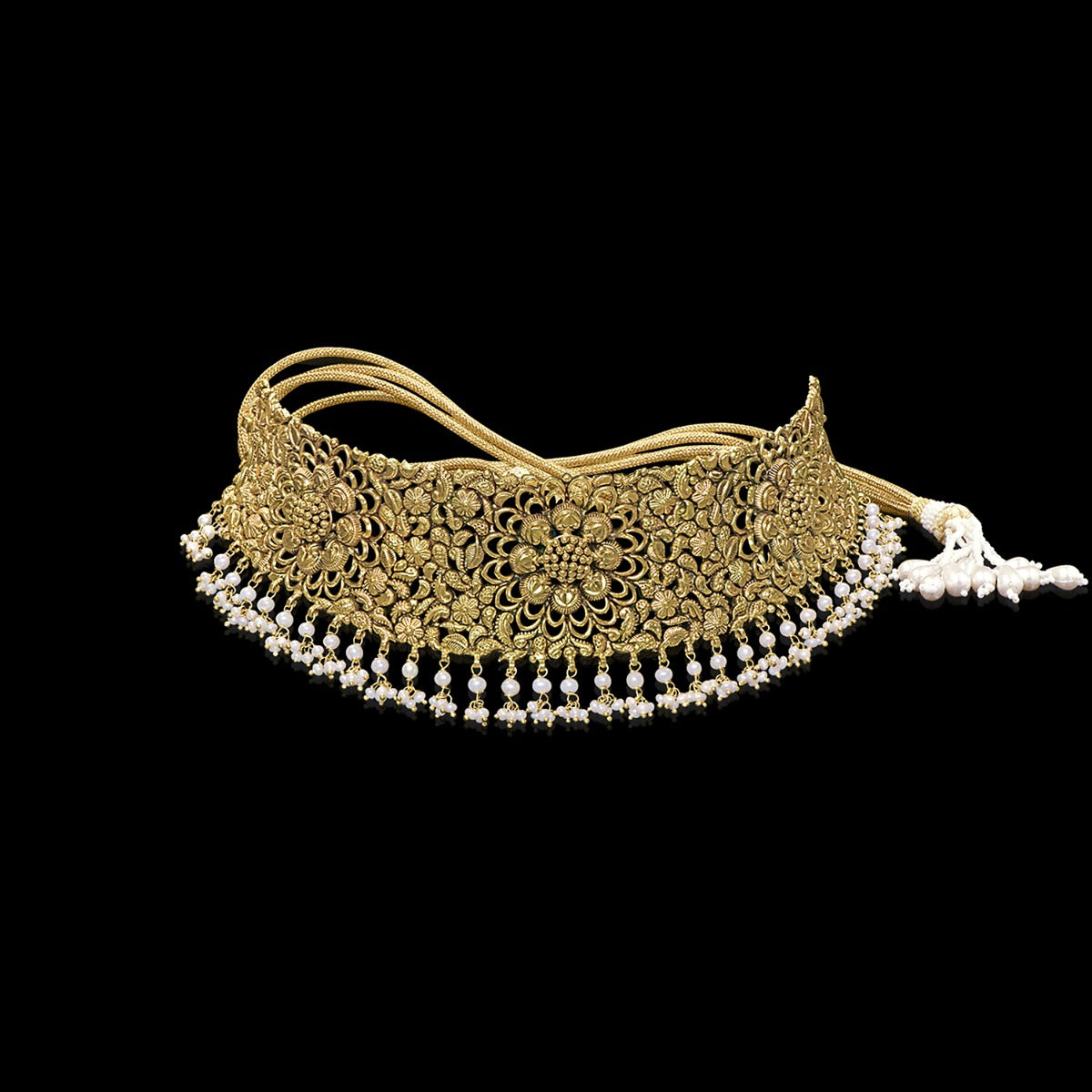 Tiny Twinkle Gold Choker Set