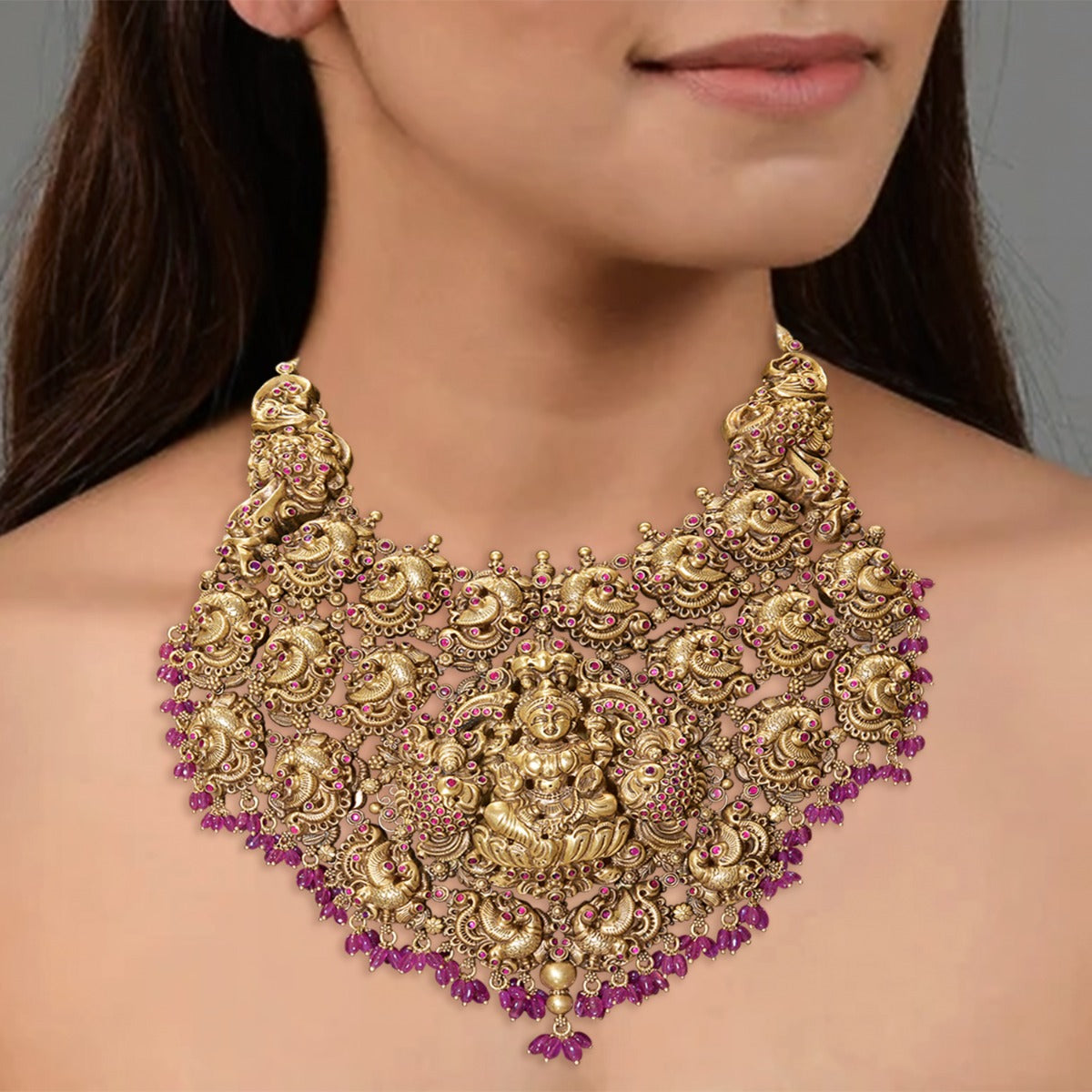 Pink Goddess Chunky Necklace