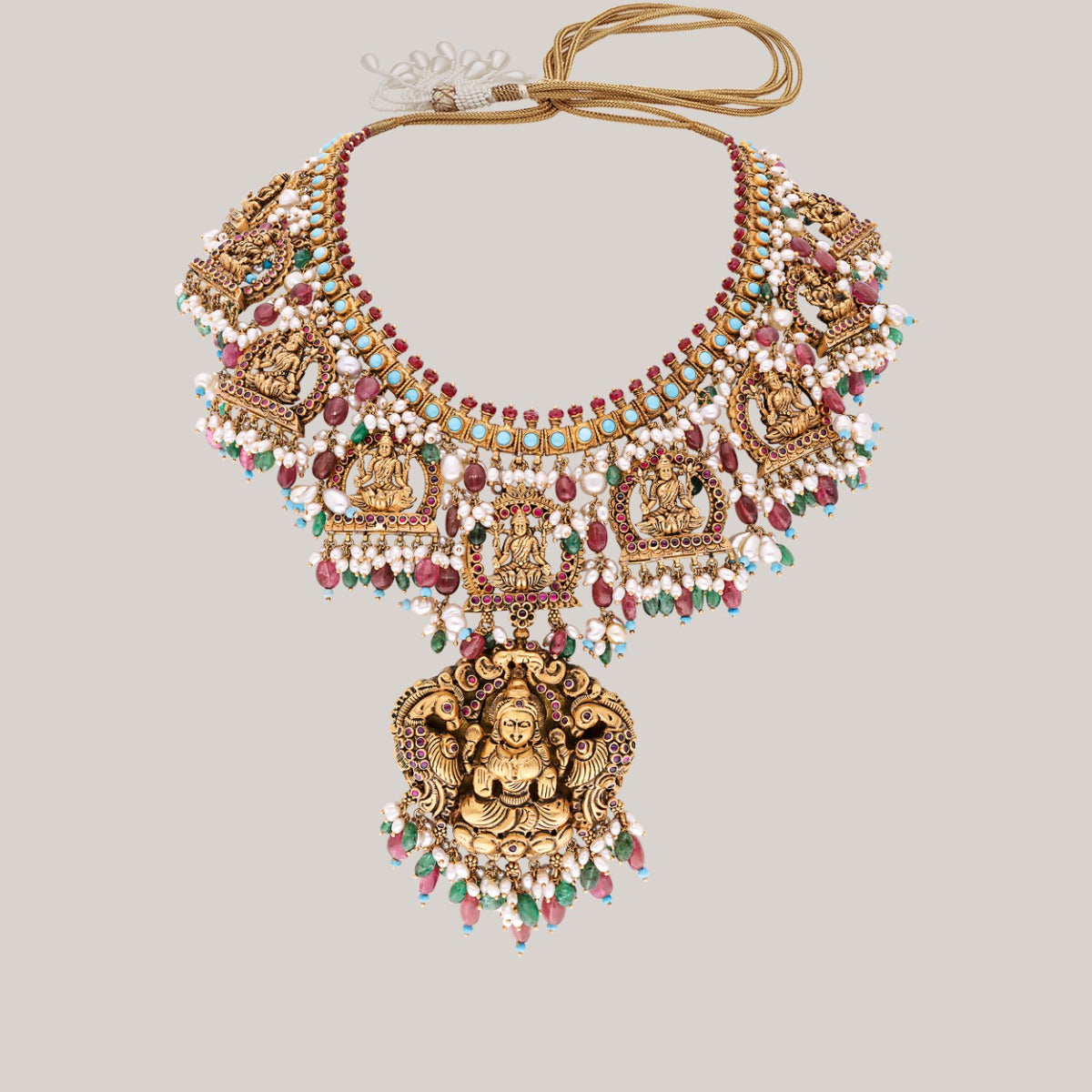 Padmalaya Gold Necklace Set