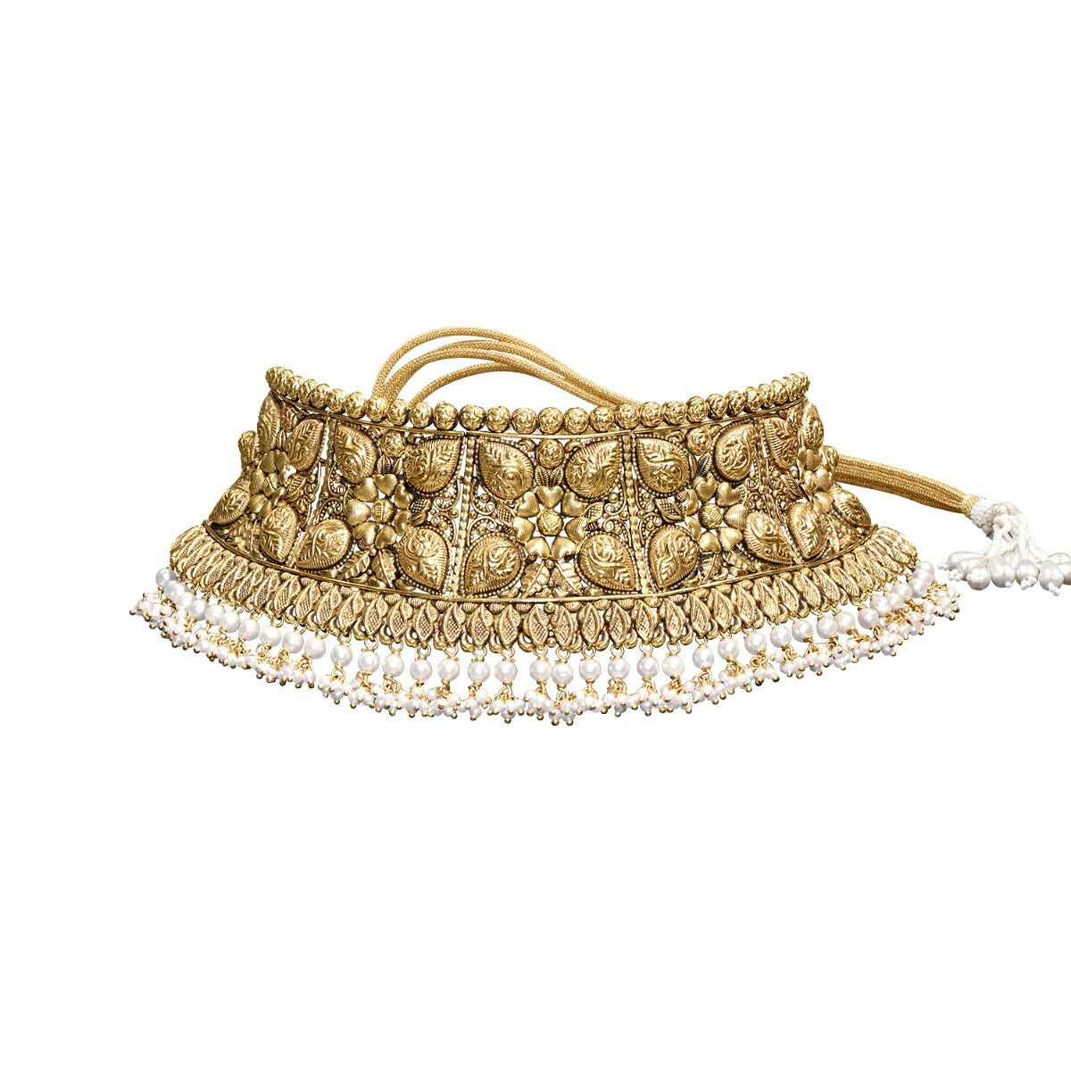 Tiny Hearts Gold Choker