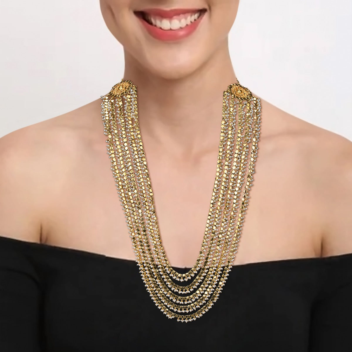 Five String Maala Necklace
