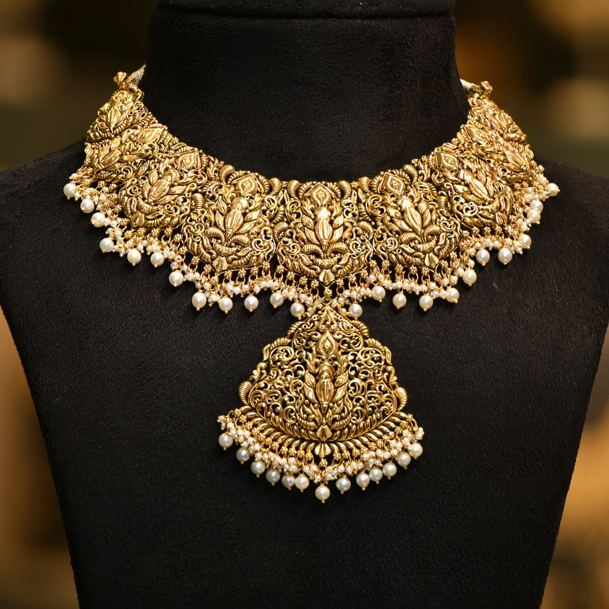 Deity Diva Gold Necklace
