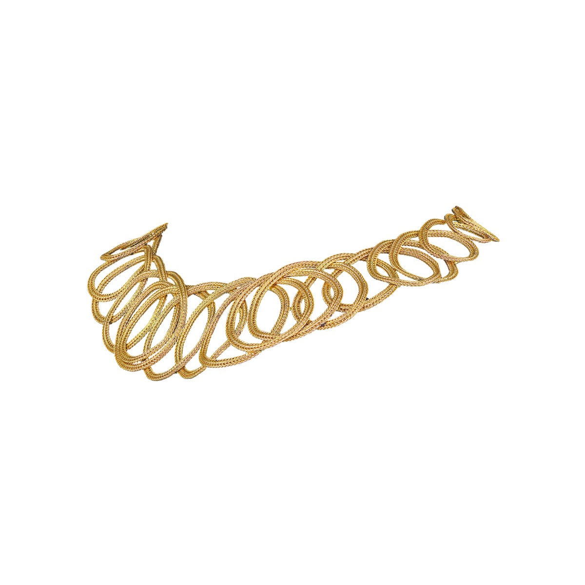 Loopy Troops Gold Necklace Set