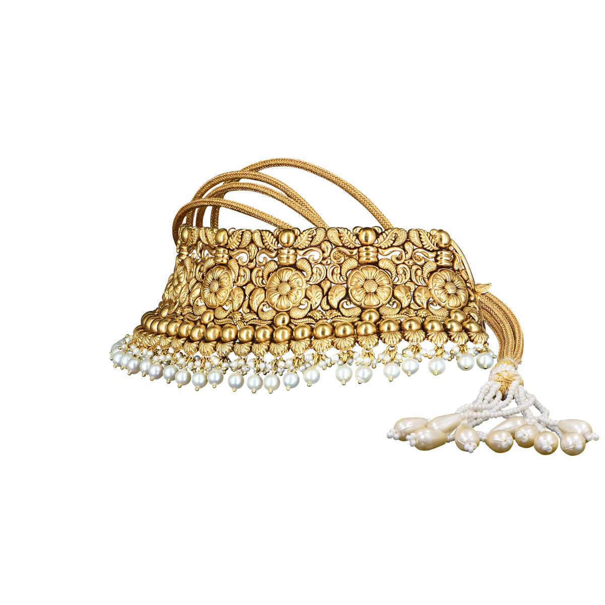 Charming Floret Gold Choker