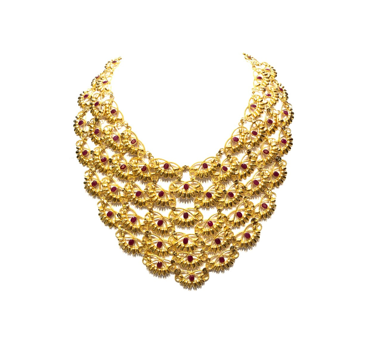 Carol Trellis Gold Necklace