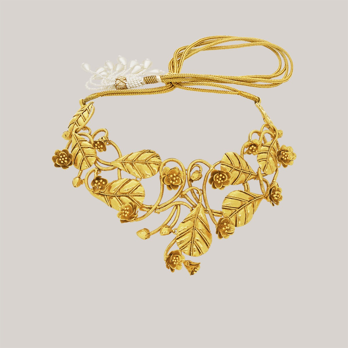 Navya Gold Necklace Set